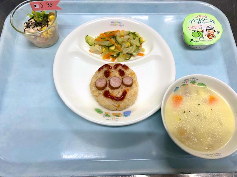 愛隣保育園 5月 こどもの日の給食